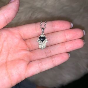 Hamsa necklace